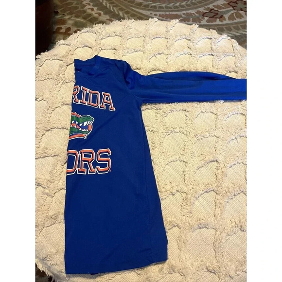 Youth Blue Gen 2 Florida Gators Performance Long Sleeve Tee Size M (10-12) - Picture 4 of 4